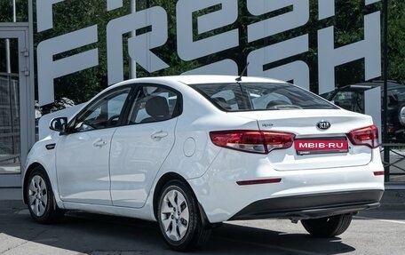 KIA Rio III рестайлинг, 2015 год, 1 049 000 рублей, 2 фотография
