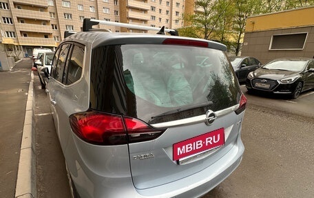 Opel Zafira C рестайлинг, 2014 год, 1 070 000 рублей, 4 фотография