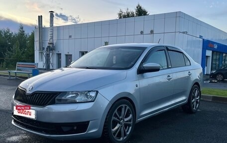 Skoda Rapid I, 2015 год, 855 000 рублей, 2 фотография