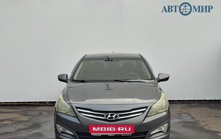 Hyundai Solaris II рестайлинг, 2015 год, 910 000 рублей, 2 фотография