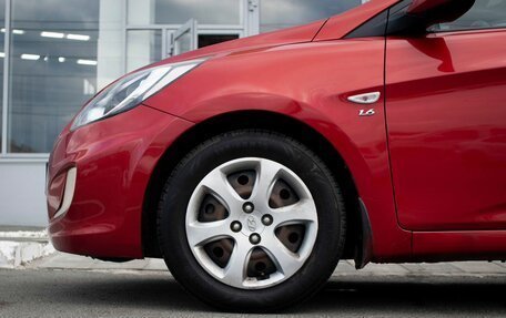 Hyundai Solaris II рестайлинг, 2011 год, 850 000 рублей, 9 фотография
