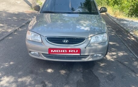 Hyundai Accent II, 2007 год, 500 000 рублей, 21 фотография