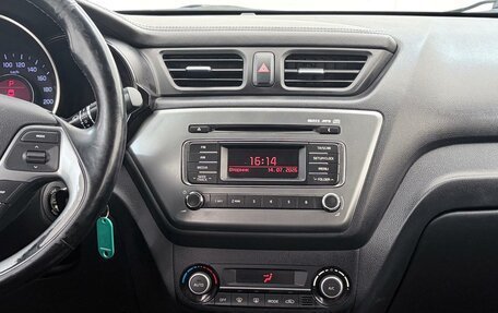 KIA Rio III рестайлинг, 2016 год, 1 050 000 рублей, 26 фотография
