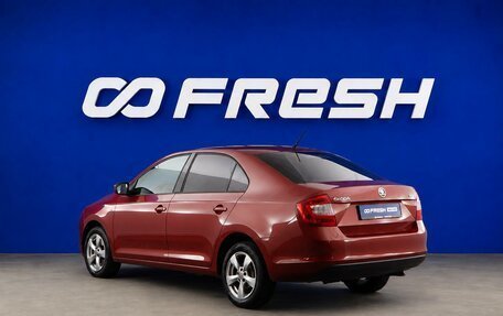 Skoda Rapid I, 2014 год, 934 055 рублей, 2 фотография
