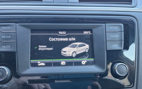 Skoda Rapid I, 2016 год, 980 000 рублей, 15 фотография