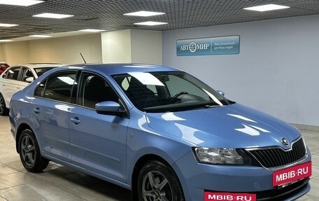 Skoda Rapid I, 2015 год, 859 000 рублей, 3 фотография