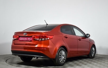 KIA Rio III рестайлинг, 2016 год, 949 000 рублей, 5 фотография