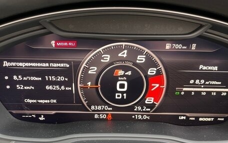 Audi A4, 2016 год, 1 650 000 рублей, 10 фотография