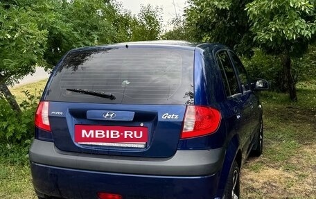 Hyundai Getz I рестайлинг, 2008 год, 505 000 рублей, 8 фотография