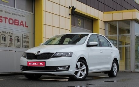 Skoda Rapid I, 2018 год, 1 345 000 рублей, 1 фотография