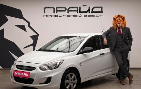 Hyundai Solaris II рестайлинг, 2014 год, 829 000 рублей, 1 фотография