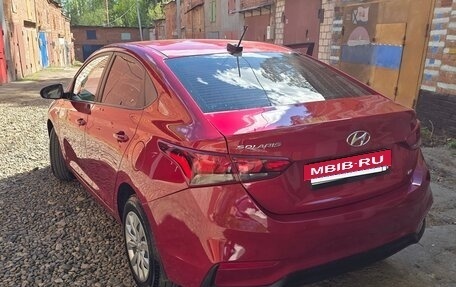 Hyundai Solaris II рестайлинг, 2018 год, 825 000 рублей, 4 фотография