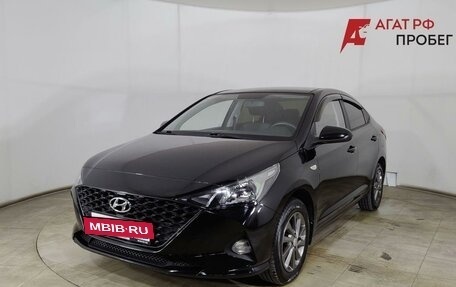 Hyundai Solaris II рестайлинг, 2021 год, 1 670 000 рублей, 3 фотография