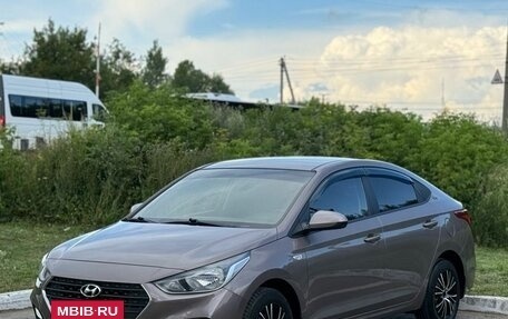 Hyundai Solaris II рестайлинг, 2017 год, 1 380 000 рублей, 2 фотография