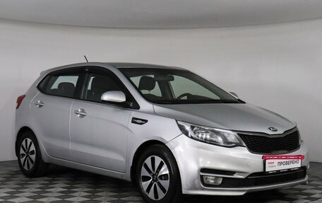 KIA Rio III рестайлинг, 2015 год, 849 000 рублей, 3 фотография