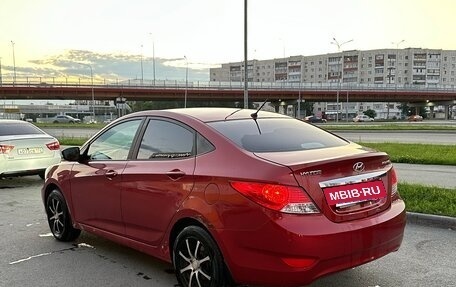 Hyundai Solaris II рестайлинг, 2011 год, 600 000 рублей, 10 фотография