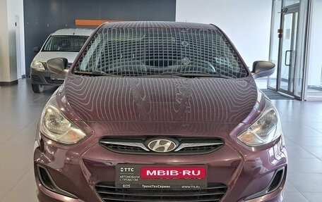 Hyundai Solaris II рестайлинг, 2011 год, 590 000 рублей, 2 фотография