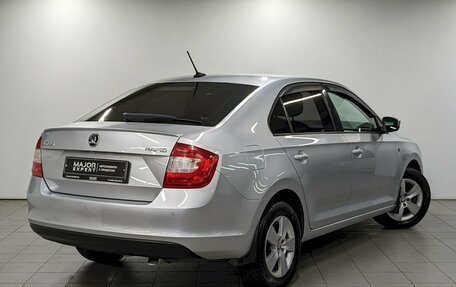 Skoda Rapid I, 2017 год, 1 350 000 рублей, 5 фотография
