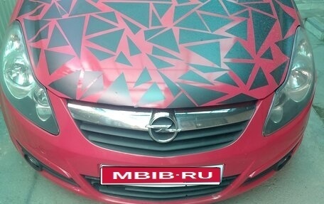 Opel Corsa D, 2007 год, 395 000 рублей, 1 фотография