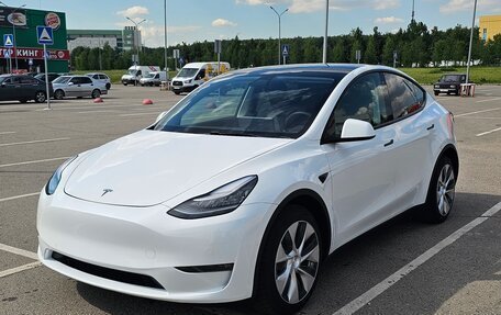 Tesla Model Y I, 2021 год, 3 700 000 рублей, 1 фотография