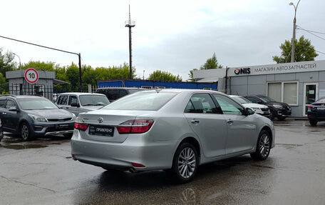 Toyota Camry, 2017 год, 2 030 000 рублей, 6 фотография