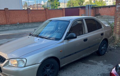 Hyundai Accent II, 2004 год, 330 000 рублей, 2 фотография