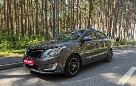 KIA Rio III рестайлинг, 2013 год, 960 000 рублей, 1 фотография