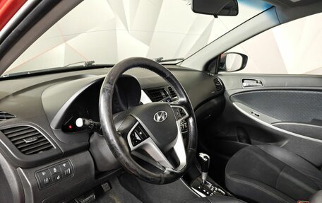 Hyundai Solaris II рестайлинг, 2013 год, 459 000 рублей, 18 фотография
