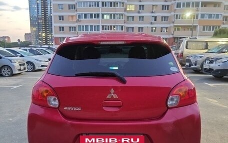 Mitsubishi Mirage VI рестайлинг, 2013 год, 375 000 рублей, 14 фотография