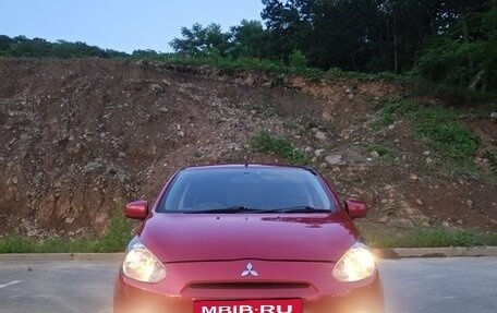 Mitsubishi Mirage VI рестайлинг, 2013 год, 375 000 рублей, 17 фотография