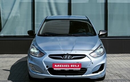 Hyundai Solaris II рестайлинг, 2010 год, 552 000 рублей, 8 фотография