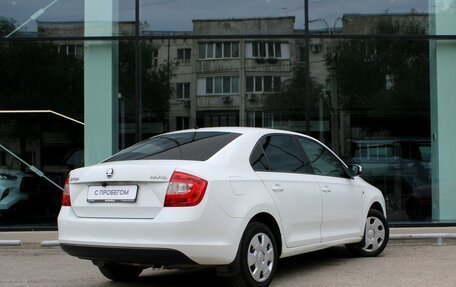 Skoda Rapid I, 2015 год, 814 000 рублей, 5 фотография
