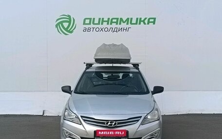 Hyundai Solaris II рестайлинг, 2015 год, 850 000 рублей, 2 фотография