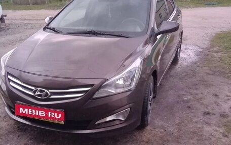 Hyundai Solaris II рестайлинг, 2016 год, 1 350 000 рублей, 1 фотография