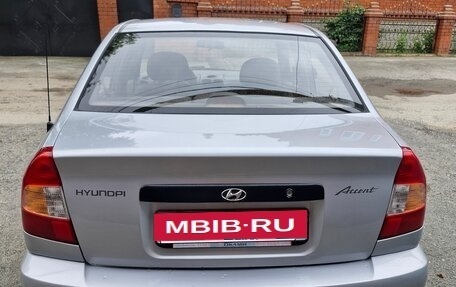 Hyundai Accent II, 2004 год, 425 000 рублей, 6 фотография