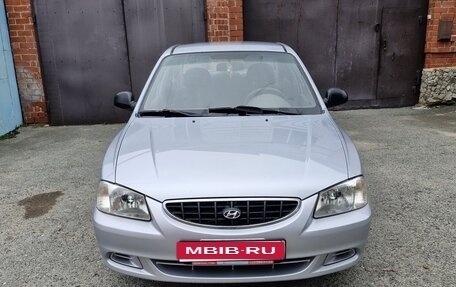 Hyundai Accent II, 2004 год, 425 000 рублей, 1 фотография
