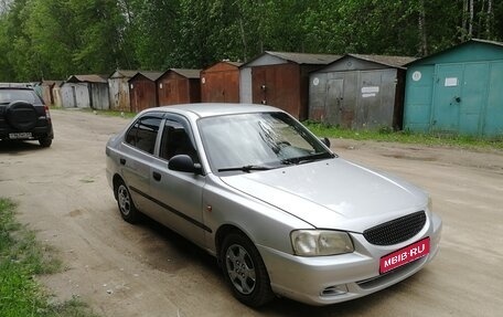 Hyundai Accent II, 2007 год, 350 000 рублей, 1 фотография