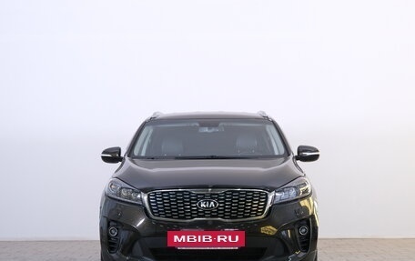 KIA Sorento III Prime рестайлинг, 2018 год, 3 099 000 рублей, 2 фотография