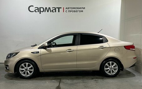 KIA Rio III рестайлинг, 2015 год, 880 000 рублей, 5 фотография