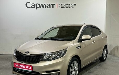 KIA Rio III рестайлинг, 2015 год, 880 000 рублей, 4 фотография