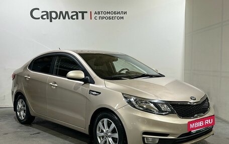 KIA Rio III рестайлинг, 2015 год, 880 000 рублей, 2 фотография