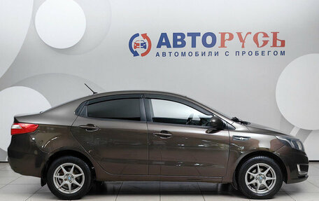 KIA Rio III рестайлинг, 2014 год, 919 000 рублей, 5 фотография
