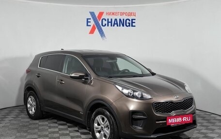 KIA Sportage IV рестайлинг, 2017 год, 1 849 000 рублей, 3 фотография