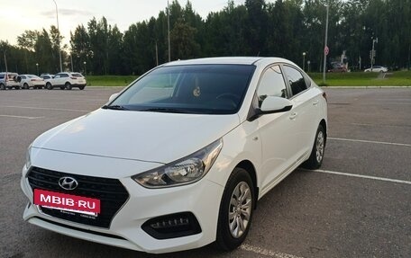 Hyundai Solaris II рестайлинг, 2017 год, 1 250 000 рублей, 9 фотография