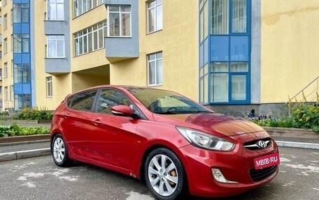 Hyundai Solaris II рестайлинг, 2011 год, 880 000 рублей, 8 фотография