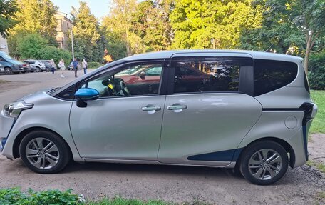 Toyota Sienta II, 2017 год, 1 240 000 рублей, 21 фотография