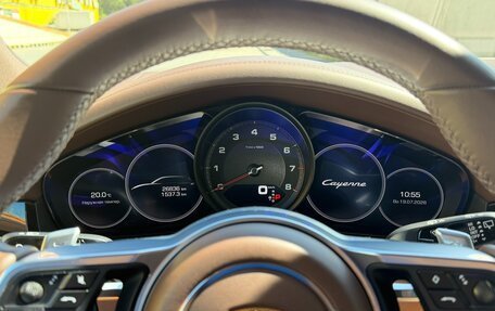 Porsche Cayenne III, 2020 год, 9 780 000 рублей, 1 фотография