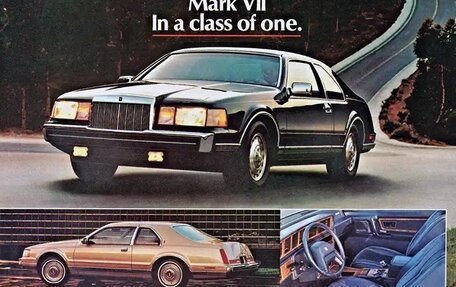 Lincoln Mark VII, 1989 год, 550 000 рублей, 2 фотография