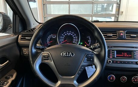 KIA Rio III рестайлинг, 2016 год, 990 000 рублей, 10 фотография