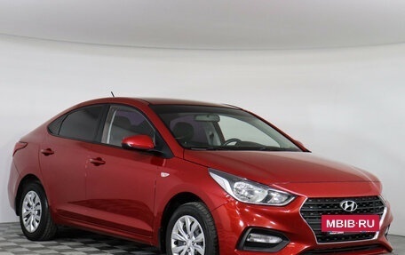 Hyundai Solaris II рестайлинг, 2017 год, 1 447 000 рублей, 4 фотография